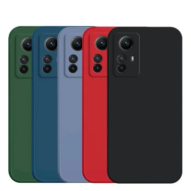REDMI NOTE 12s Soft Matte Liquid Silicon Case
