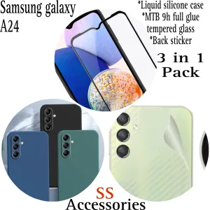 Samsung Galaxy A24 3-in-1 Protection Combo
