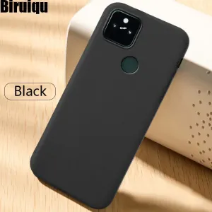 Google Pixel 5a Soft Silicone Matte Case
