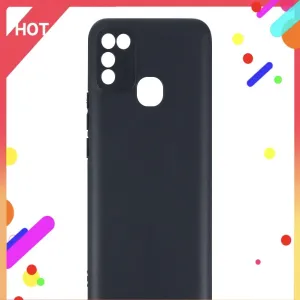 Infinix Smart 5 Black Soft Silicone Matte Case