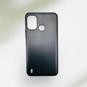 NOKIA C21 Plus Slim Soft Silicone Case Black