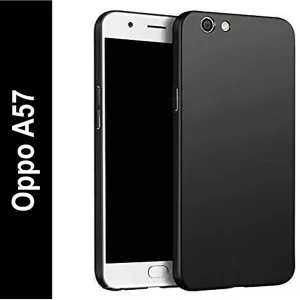 OPPO A57 Slim Soft Silicone Case Black
