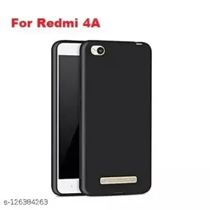 Redmi 4a Slim Soft Silicone Case Black