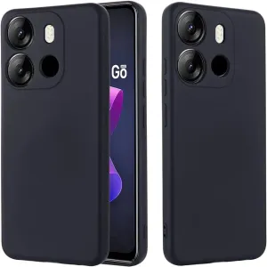 TECNO POP 7/SPARK GO 2023 Liquid Silicone Case Black
