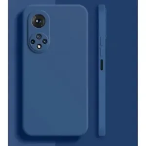 Huawei Nova 9se Soft Matte Liquid Silicone Case Blue