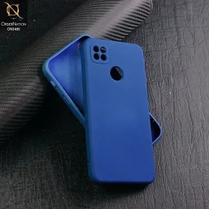 Redmi 9c/10a Blue Soft Matte Liquid Silicone Case