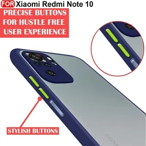 Redmi Note 10 Shockproof Camera Guard Jingle Back Cover