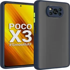 Redmi Poco X3/X3 Pro Shockproof Camera Guard Jingle Back Cover