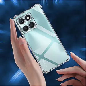 HONOR X6a Shockproof Transparent Back Cover