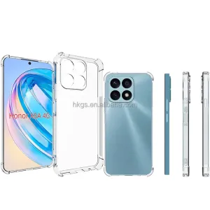 HONOR X8a Shockproof Transparent Back Cover