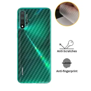 Huawei nova 5t Clear Carbon Fibre Back Sticker
