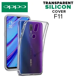 Oppo F11 Shockproof Transparent Back Cover