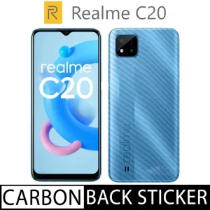 Realme C11 2021 Carbon Fibre Back Sticker