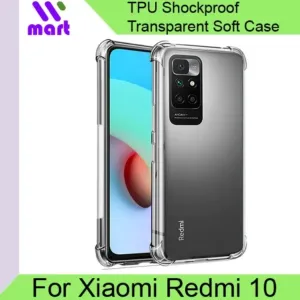 REDMI 10 Shockproof Transparent Back Cover