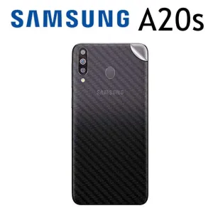 Samsung Galaxy A20s Carbon Fibre Back Sticker