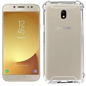 Samsung Galaxy J7 pro Shockproof Transparent Back Cover