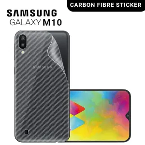 Samsung Galaxy M10 Carbon Fibre Back Sticker