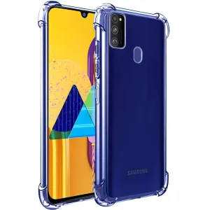 Samsung Galaxy M21 Shockproof Clear Back Cover