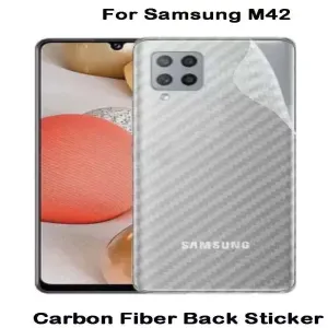 Samsung Galaxy M42 Carbon Fibre Back Sticker