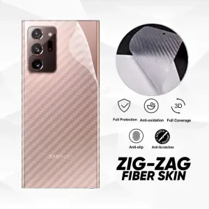 Samsung Galaxy Note 20 Ultra Clear Carbon Fibre Sticker