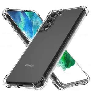Samsung Galaxy S21 FE Clear Shockproof TPU Case