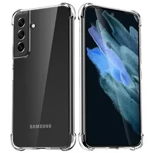 Samsung Galaxy S22 Plus Shockproof Transparent Back Cover