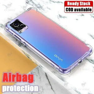 VIVO V20 Shockproof Transparent Back Cover