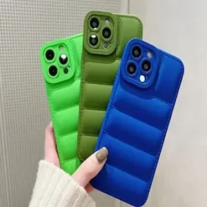 APPLE iPhone 11 Pro Max Puffer Case Green
