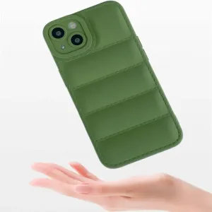 Apple iPhone 11 Green Puffer Case
