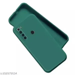 Green Redmi Note 8 Soft Matte Liquid Silicone Case