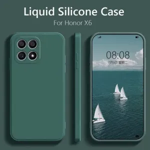 HONOR X6 Green Soft Silicone Case