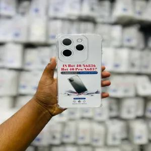 Infinix Hot 40 Pro Shockproof Clear Camera Guard Cover