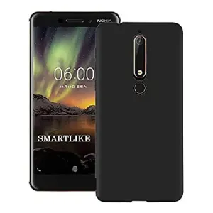 NOKIA 6.1 2018 Black Slim Soft Silicone Case