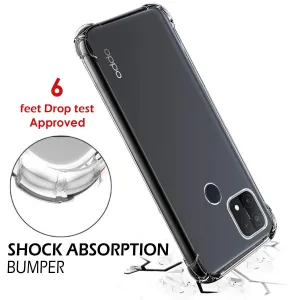 OPPO A15 Clear Back Cover