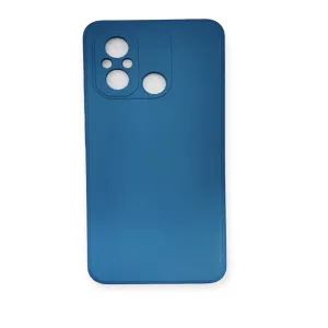 Redmi 12c Blue Soft Silicone Case