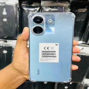 REDMI 13C Shockproof Transparent Back Cover