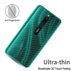 Redmi 8/8a/Note 8/Note 8 Pro Carbon Fibre Back Stick