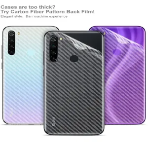 Redmi Note 8 / 8A / Pro Carbon Fiber Back Sticker