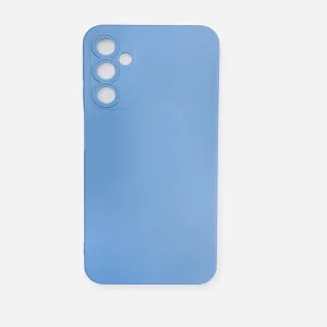 Samsung Galaxy A24 Blue Soft Silicone Matte Case