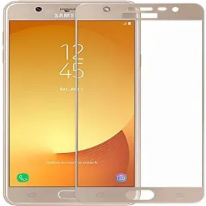 Samsung Galaxy J7 Max Gold Tempered Glass Screen Protector