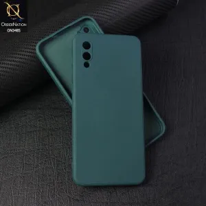 Samsung Galaxy M02 Green Liquid Silicone Case