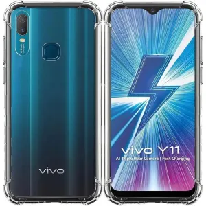 VIVO Y11 Shockproof Transparent Back Cover