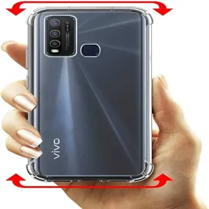 VIVO Y30/Y50 Shockproof Transparent Back Cover