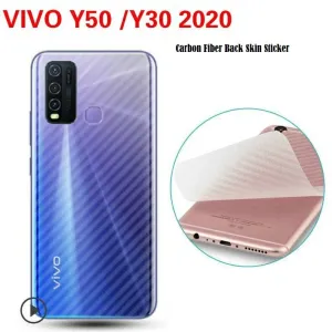 VIVO Y50/Y51/Y53s/Y30 Carbon Fibre Back Sticker