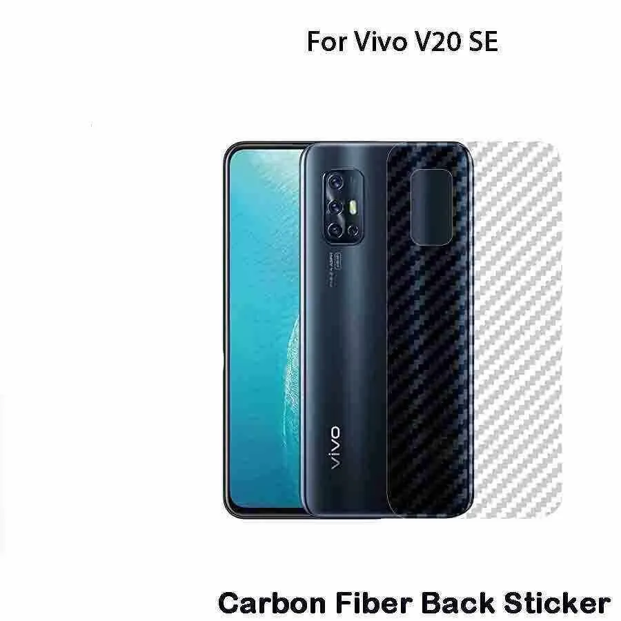 VIVO V20 SE V20/V21/V21e Carbon Fibre Back Sticker