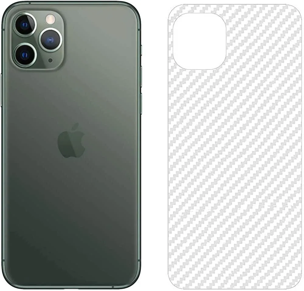 iPhone 11 Pro Max Carbon Fibre Back Sticker