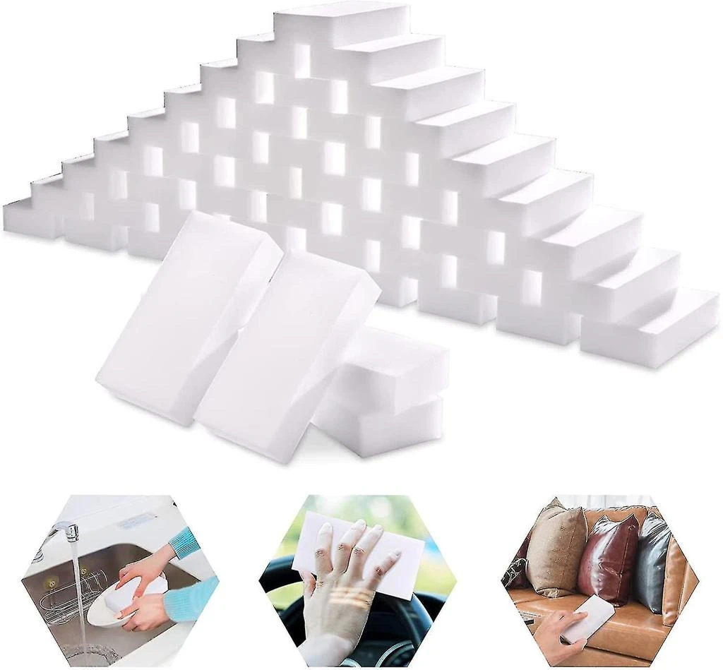 Generic Magic Sponge Cleaning Pads Hard Stain Remover - image 3