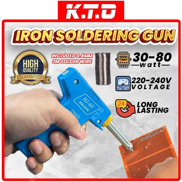 Generic 30W/80W Soldering Gun Pistol Welding Tool - image 1