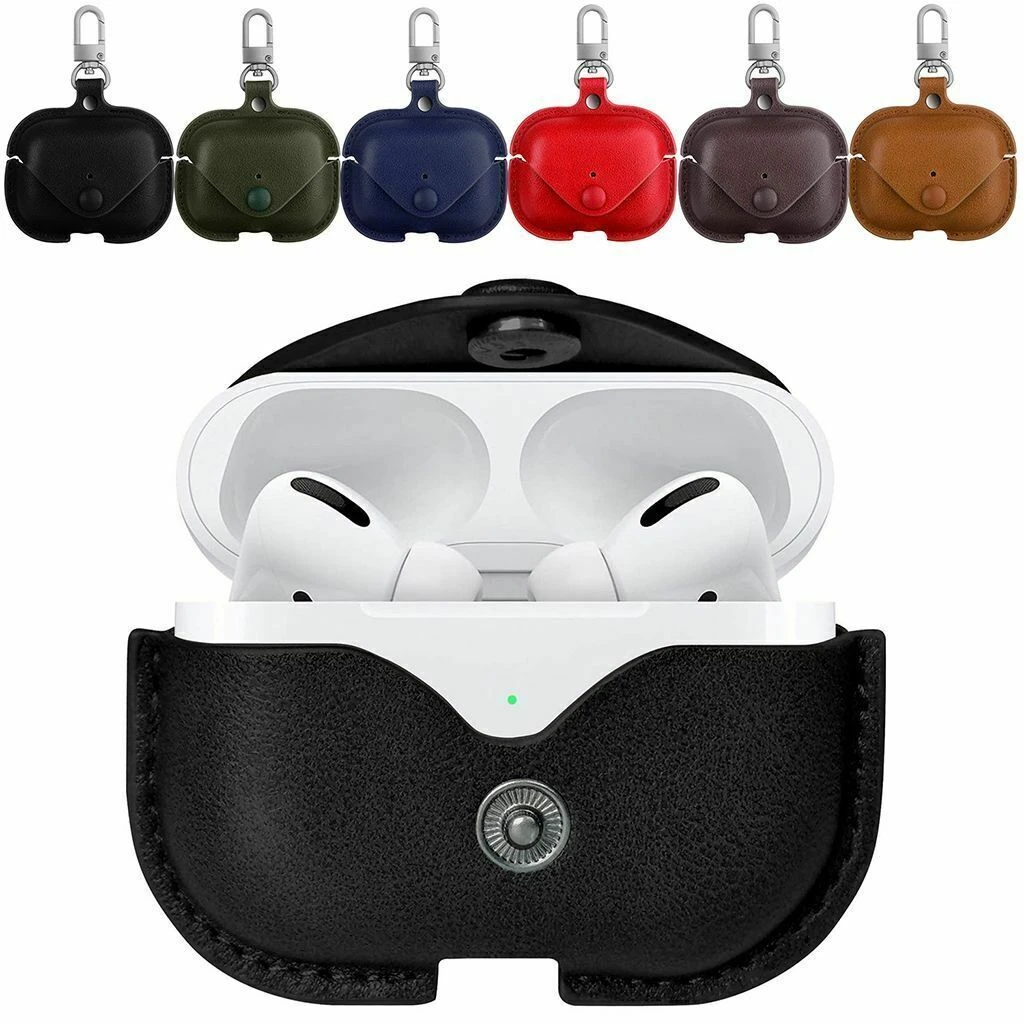 AirPods Pro 2nd Gen Leather Case Cover - image 2