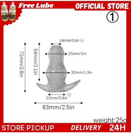 Generic Anal Plug Vagina Anus Dilator (Size 1)